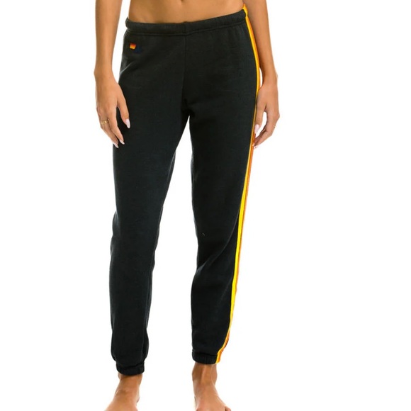 viator Nation 5 Stripe Sweatpants - Charcoal - size M - NWOT - Picture 9 of 9